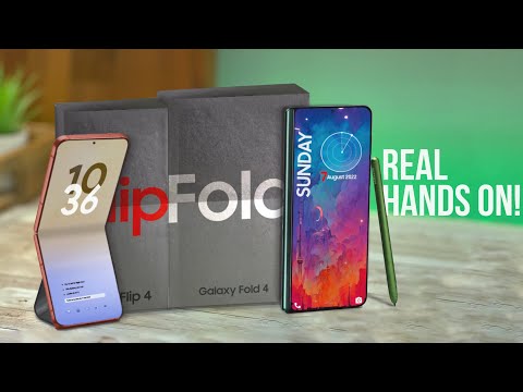 Samsung Galaxy Fold 4 & Flip 4 LIVE HANDS ON LOOK! 🔥