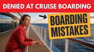 Norwegian Cruise Line: 12 DENIED Boarding Mistakes at the Terminal (2025)