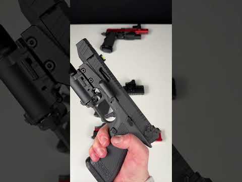 Comparing 4 different airsoft pistols by Novritsch