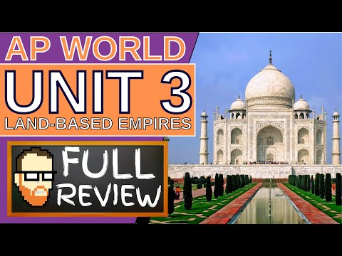 UNIT 3: LAND BASED EMPIRE REVIEW (AP WORLD HISTORY) #apworld #apworldhistory