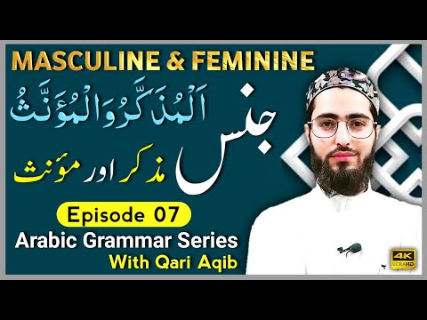 JINS | Muzakar & Mu`anas  | Arabic Grammar Series | Ep- 07 | Qari Aqib