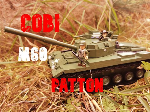 COBI M60 Patton Vietnam war | Tank and figures bricks | Unboxing, review, speed build