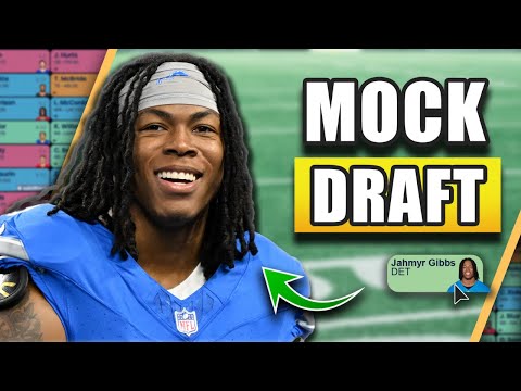 WAY TOO EARLY 2026 Fantasy Football Mock Draft
