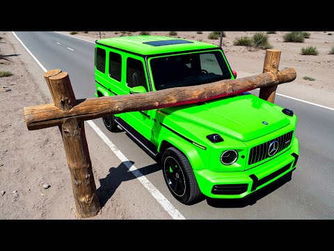 Cars vs Log Traps Challenge #1 | Most Epic Car Crashes in BeamNG.Drive by BNG ZOMBIE !