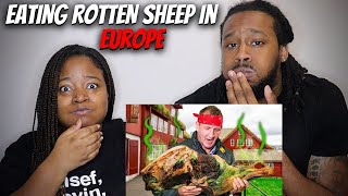 🇫🇴 American Couple Reacts "Eating ROTTEN Sheep in Europe! Why Do They Do This In The Faroe Islands?"