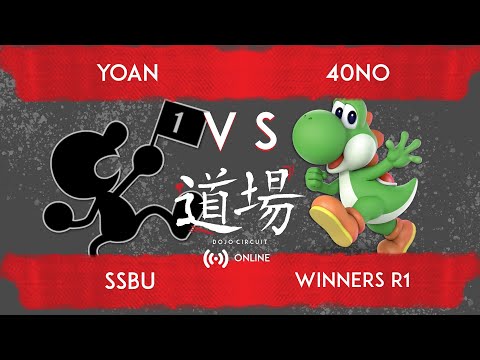 DOJO ONLINE #1 - 40NO (YOSHI) VS YOAN (MGW) - SSBU WINNERS R1