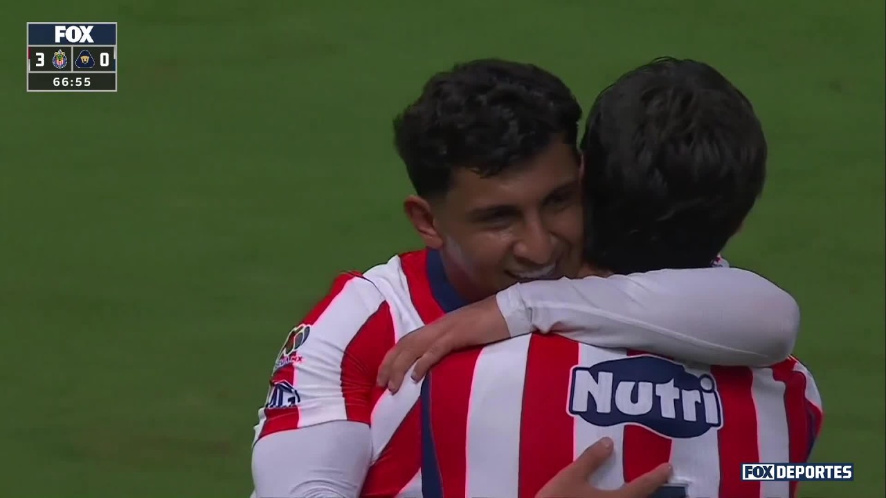 GOL Bryan 'Cotorro' González | Chivas 3-0 Pumas | Apertura 2026 | Liga MX