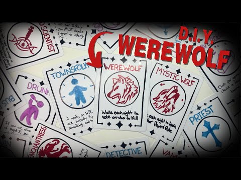 Make your own Werewolf Mafia Game! Create your own custom social deduction party game!