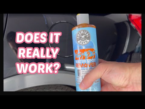 Does Chemical Guys Water Spot Remover Really Work?