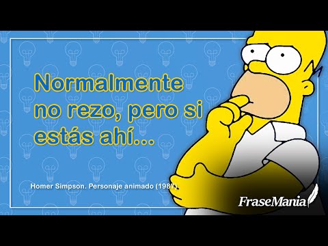 The most ingenious phrases of Homer Simpson - the simpsons and philosophy - By FraseMania