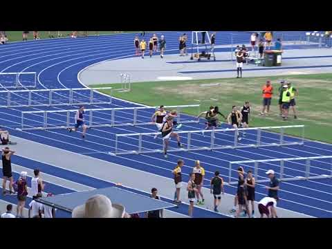 110m Hurdles Open Boys, 2018 AIC Track & Field Championships, QSAC 22/10/2018