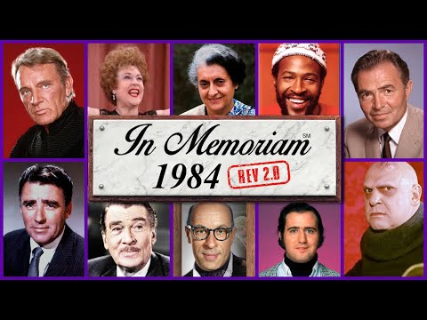 In Memoriam 1984: Famous Faces We Lost in 1984 rev2