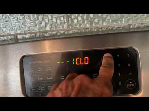 How to change the time on a Kenmore Stove
