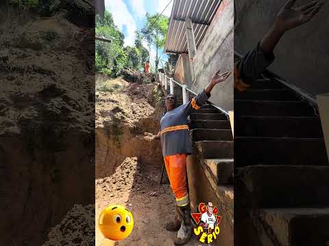 JOVINO DIZ : NÃO TIVE APOIO DO PREFEITO WILHIANS E NEM DA DEFESA CIVIL DE JUQUITIBA!!! DESLIZAMENTO NA RUA DA BICA FAVELA DO JUSTINOS