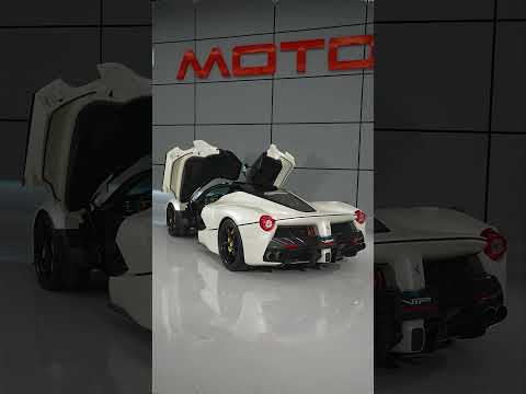 WHITE FERRARI LAFERRARI (limited edition 1 of 499)