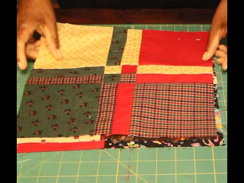 Disappearing Four Patch Quilt Block | Four Patch Hack Beginner Friendly | The Scrappy Four Patch