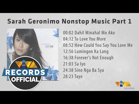 Sarah Geronimo Non-stop Hits