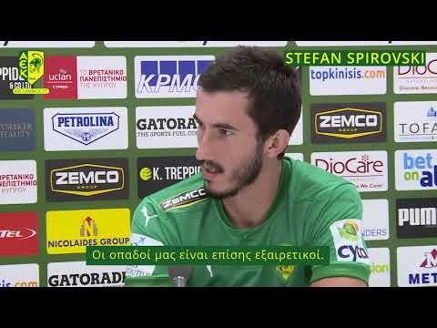 AEK LARNACA TV | STEFAN SPIROVSKI - WELCOME INTERVIEW