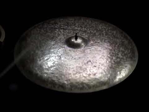 22 Mini-Bell Turk Trash Ride, 2157g - Handcrafted cymbals by Craig Lauritsen