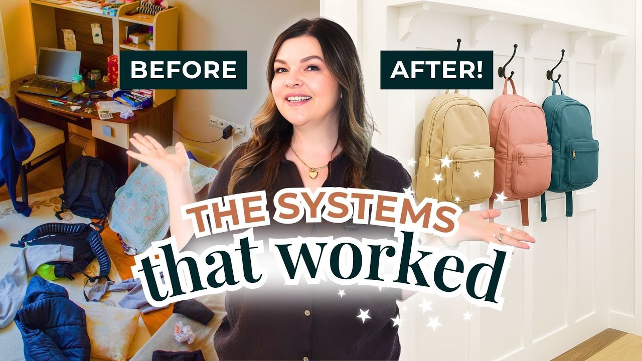 I Tried 10 Back-to-School Organization Ideas (Here's What Worked)