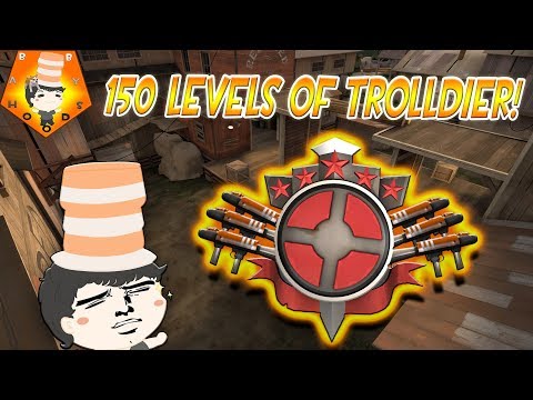 TF2 - 150 Levels of Trolldier! [Trolldier Frag Video]