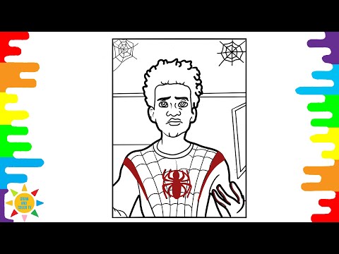 Spider‑Man: Miles Morales Coloring Pages | Miles Morales Coloring Pages | Coloring Pages