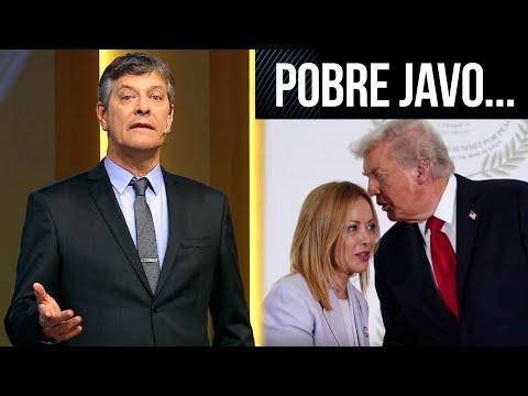 Donald Trump TRIED Giorgia Meloni and Pergolini could only think of Javier Milei.