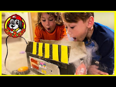 Kids Pretend 👻 CALEB & ISABEL FIND A GHOSTBUSTERS GHOST TRAP