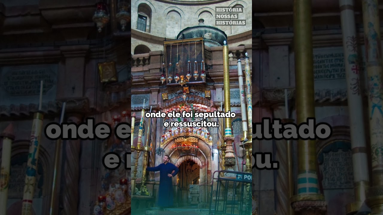 A IGREJA DO SANTO SEPULCRO #shorts  #historiadomundo #curiosidades #historiageral #cristianismo