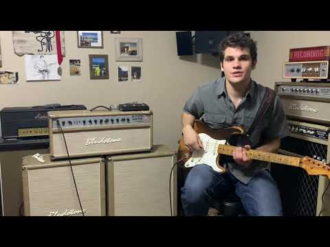Bludotone High Plains Drifter with 4x12 EV12-S and 1956 Fender Stratocaster