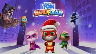 Talking Tom | Hero dash 🥳🔥Christmas  gameplay🚀 #gaming  #cristmas #viral 