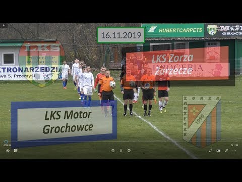 LKS Motor Grochowce - LKS Zorza Zarzecze Klasa Okręgowa Jarosław 16.11.2019