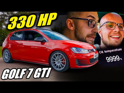 HOT 330hp VW Golf GTI vs Some Traffic! // Nürburgring