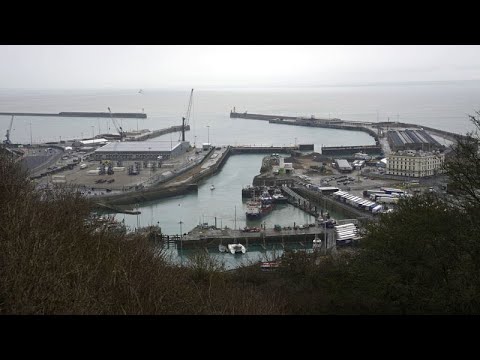 At least 85 rescued migrants arrive in English port of Dover on UK Border Force boat