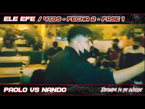 PAOLO vs NANDO -4tos- Fecha#2 - Ele Efe - Temporada 2022 / #TOURSJL