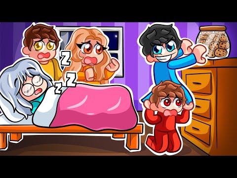 Robé las GALLETAS a Mi ABUELA GRUÑONA en Roblox!