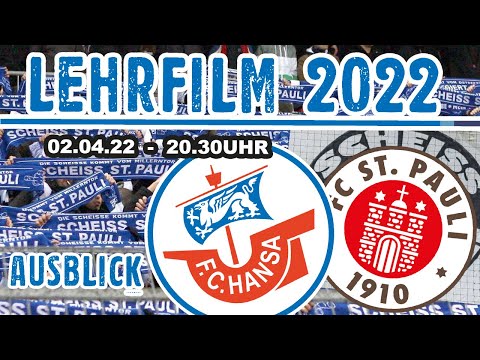 Lehrfilm: FC Hansa Rostock - FC St. Pauli (2022)