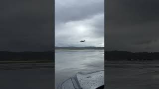 C-17 landing Juneau, AK #alaska#america#freedom#c-17#cloudy#