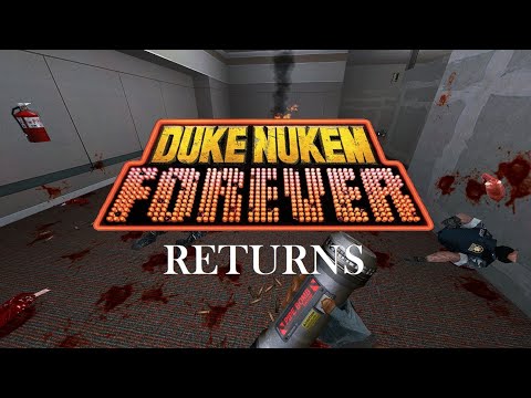 Duke Nukem Forever 2001 Returns - Stratosfear Mall Shootout Gameplay
