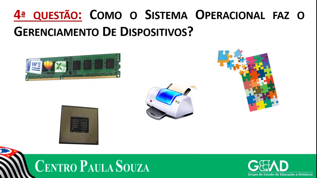 Informática - Gerenciamento do Sistema Operacional
