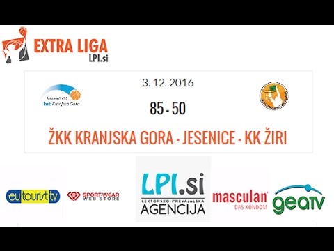 Extra liga LPI.si: 5. krog: ŽKK KR. Gora Jesenice - Žiri