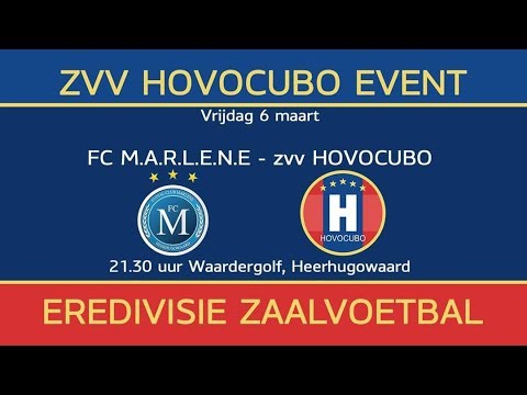 2020-03-06 Zaalvoetbal, Eredivisie, FC Marlene-Hovocubo, hele wedstrijd, Full HD, 50fps