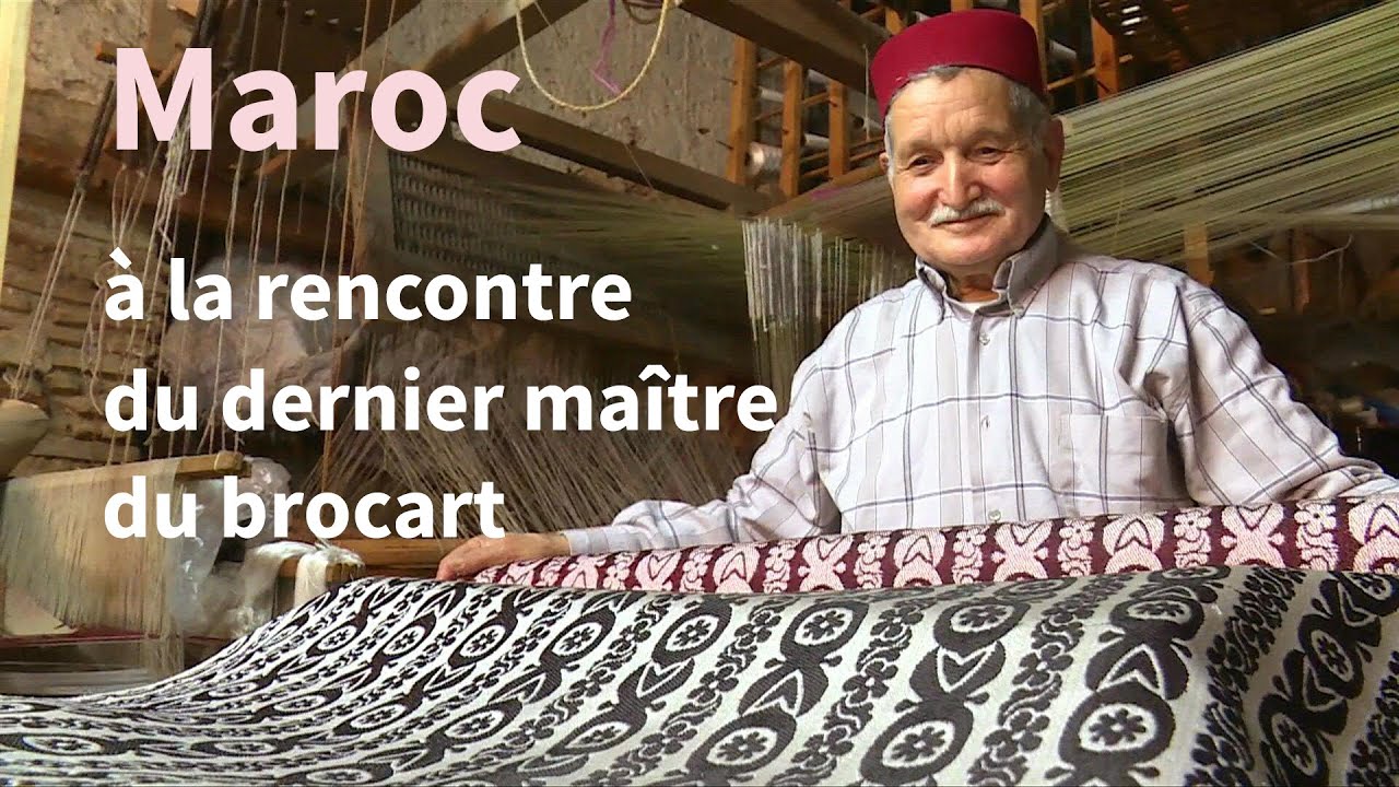Maroc — les maîtres du brocart (AFP)