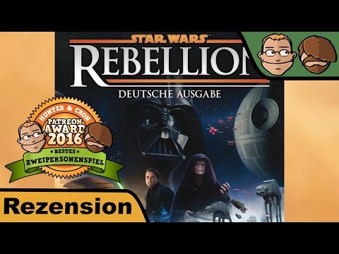 Star Wars Rebellion - Brettspiel - Review in 4k