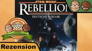 Star Wars Rebellion - Brettspiel - Review in 4k