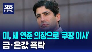 미, 새 연준 의장으로 '쿠팡 이사'…금·은값 폭락 / SBS