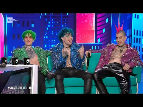 L'intervista a La Sad - Stasera c'è Cattelan su Rai 2 del 13/02/2024