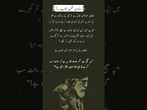 Sultan Abdul Hamid II's Powerful Reply to European Mockery | Historic Response