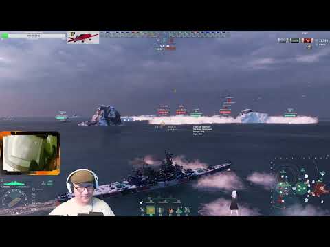 Best guns in the game! Prove me wrong!  Iowa - World of Warships!