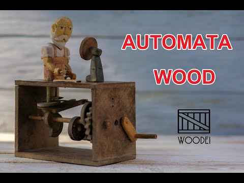 The Carpenter Automata - DIY wooden Automata